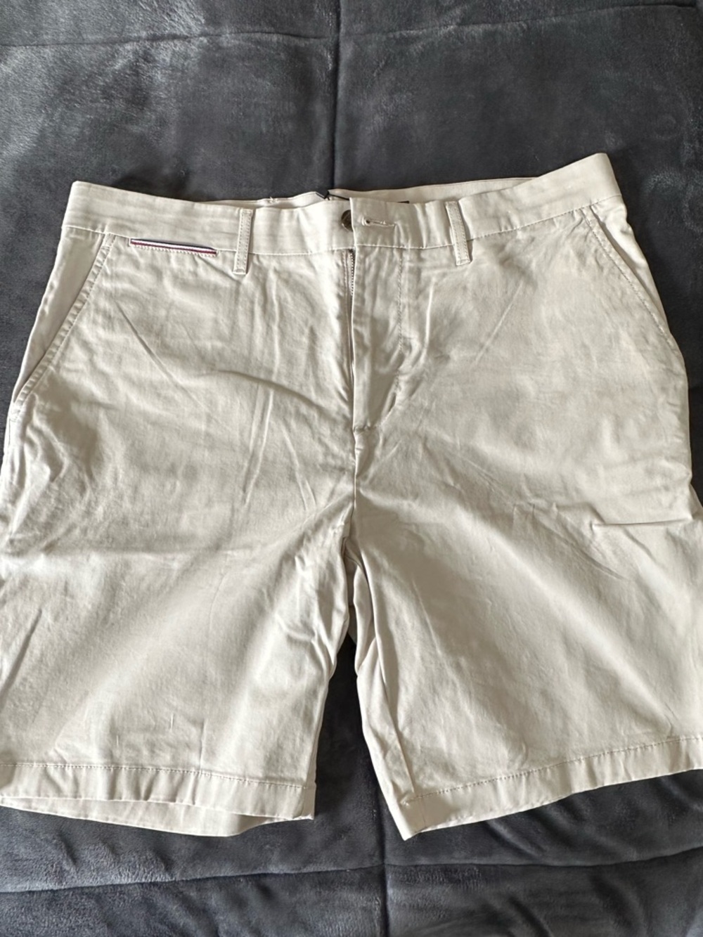 Tommy Hilfiger Stone Flat-Front Men's Shorts